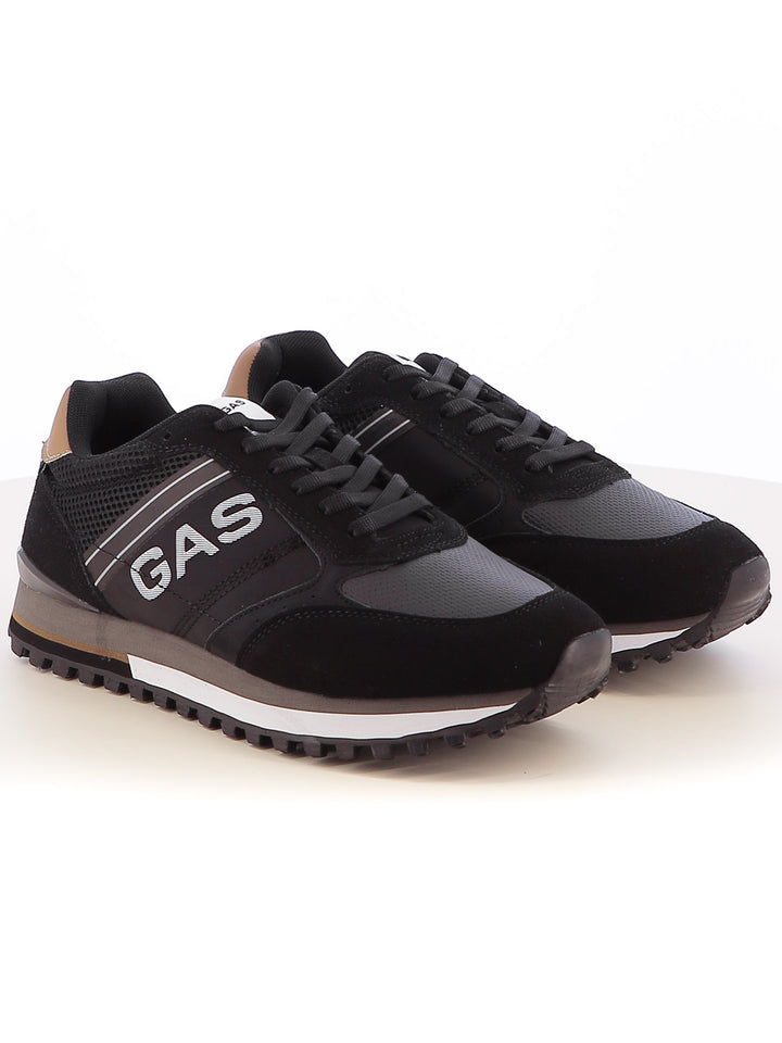 Sneakers stringate uomo GAS GAM423901 nero | Costa Superstore