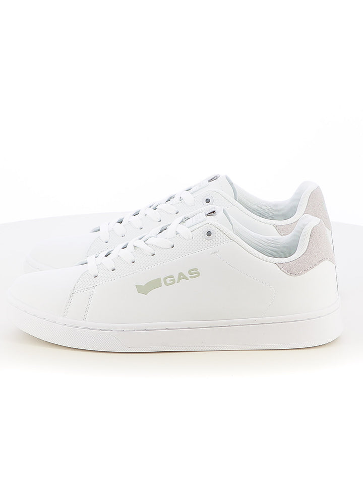 Sneakers stringate uomo GAS GAM424115 bianco | Costa Superstore