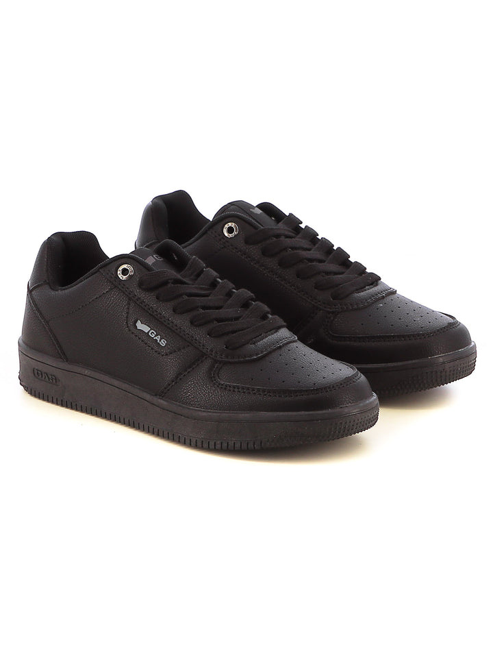 Sneakers stringate ragazzo GAS GAM424210J nero | Costa Superstore