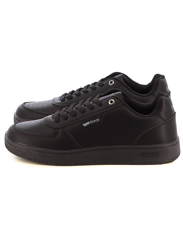 Sneakers stringate uomo GAS GAM424210 nero | Costa Superstore