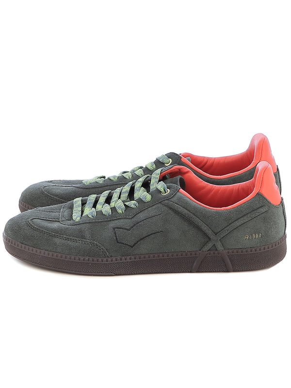 Sneakers stringate uomo GAS GAM424800 verde scuro | Costa Superstore