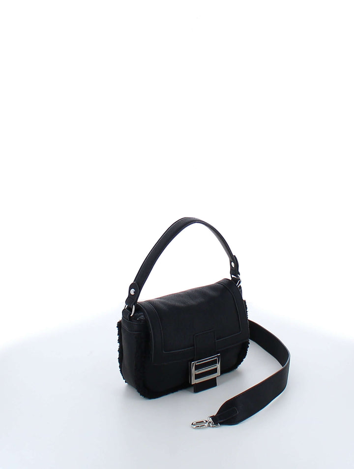 Borsa a spalla donna GIANMARCO VENTURI GB0179BE1 nero | Costa Superstore