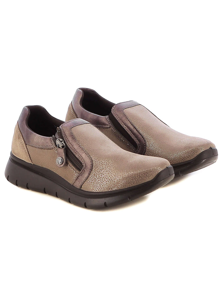 Sneakers con strappi donna IMAC 656150 beige scuro | Costa Superstore