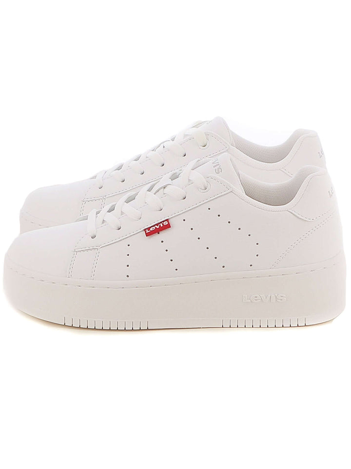 Sneakers a collo alto ragazzo LEVIS NEWUNION MID VUNI0023S bianco | Costa Superstore