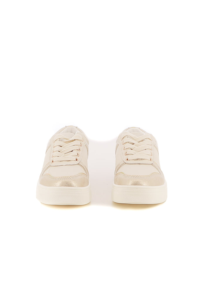 Sneakers stringate bambina LOVE DETAILS 144-940B bianco | Costa Superstore