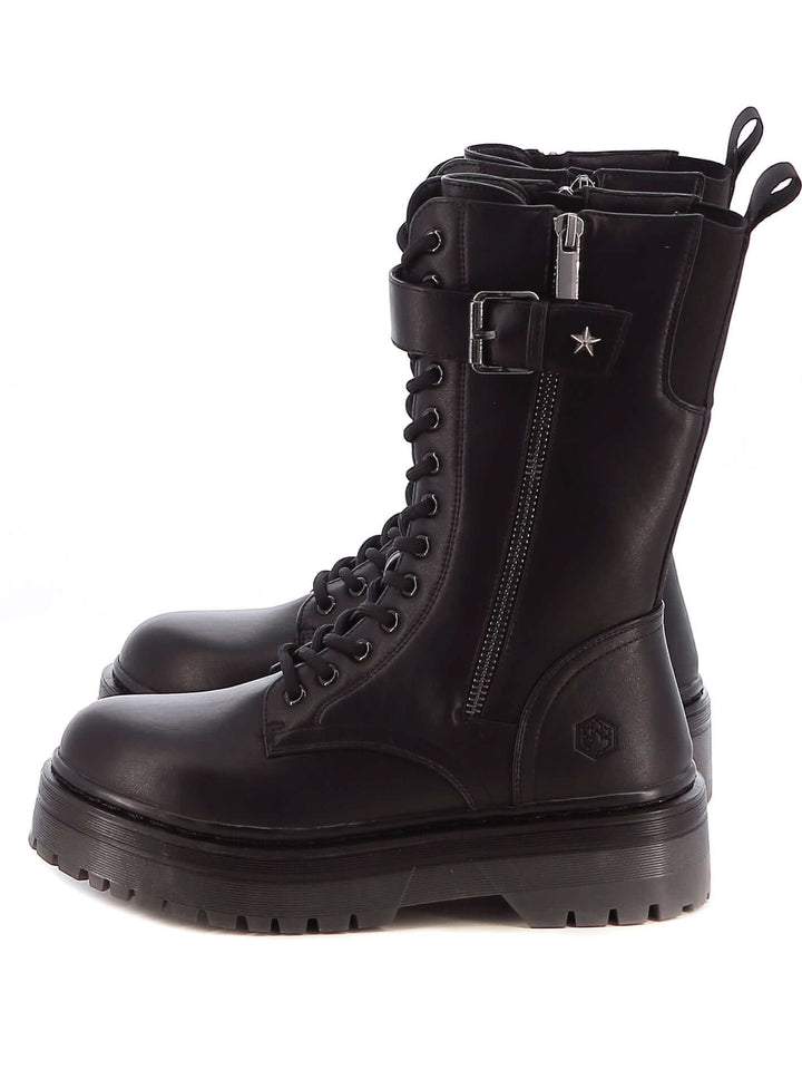 Anfibi donna LUMBERJACK SWC1507-001 S01 nero | Costa Superstore