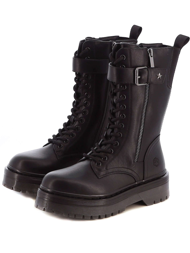 Anfibi donna LUMBERJACK SWC1507-001 S01 nero | Costa Superstore