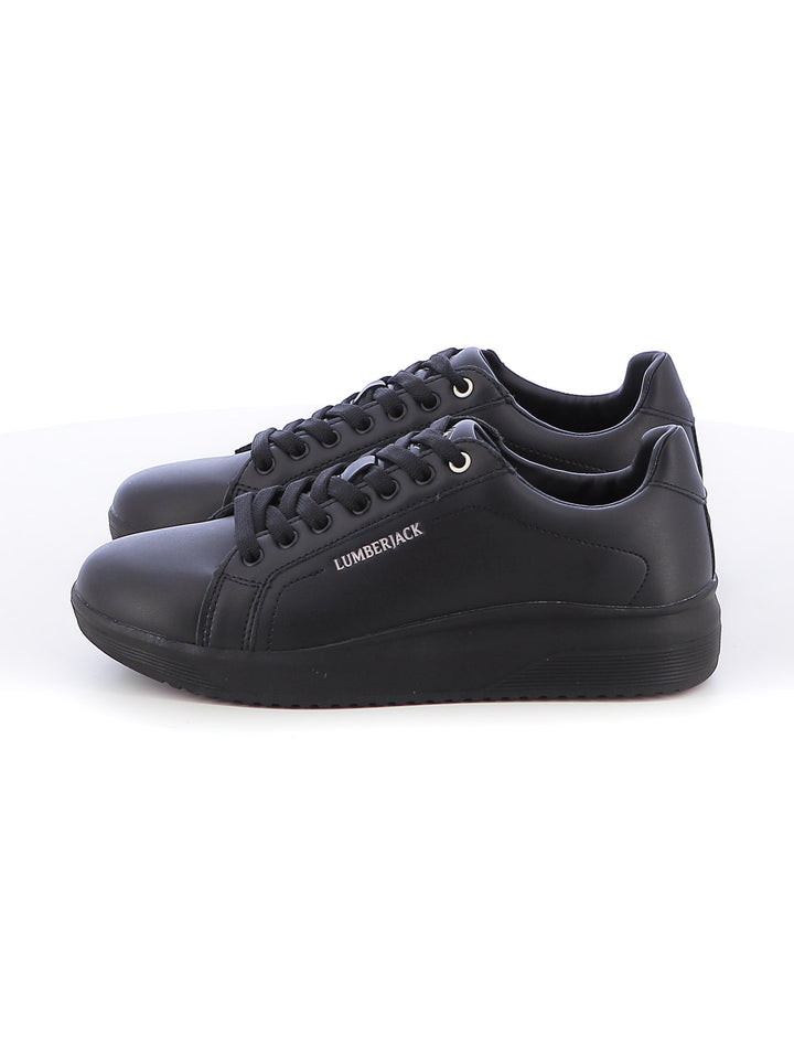 Sneakers stringate donna LUMBERJACK SWF6411-003 S01 nero | Costa Superstore