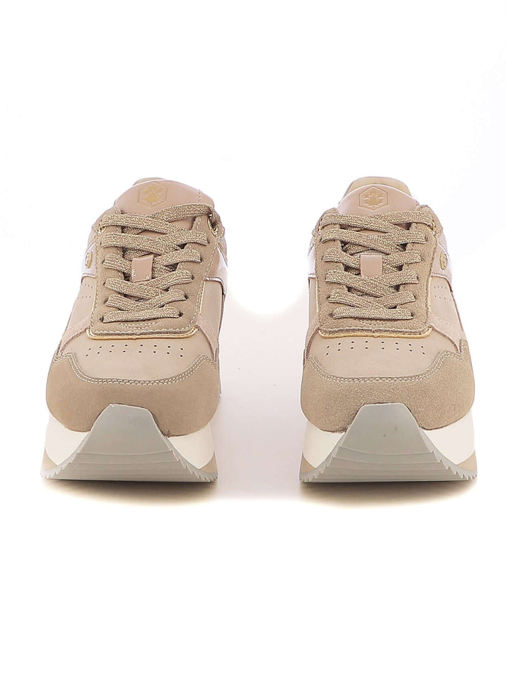 Sneakers stringate donna LUMBERJACK SWI0312-004 M05 beige chiaro | Costa Superstore