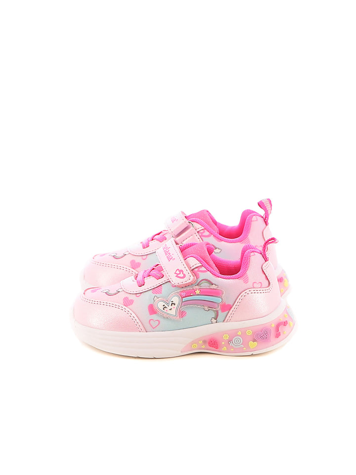 Sneakers con luci bambina MELANIA M2509 rosa | Costa Superstore