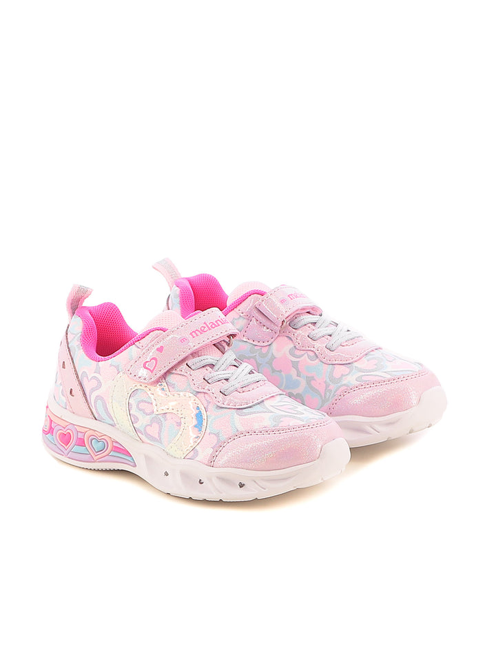 Sneakers con luci bambina MELANIA M2542 rosa | Costa Superstore