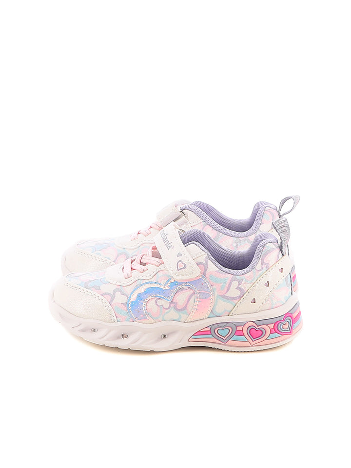 Sneakers con luci bambina MELANIA M2542 lilla viola | Costa Superstore