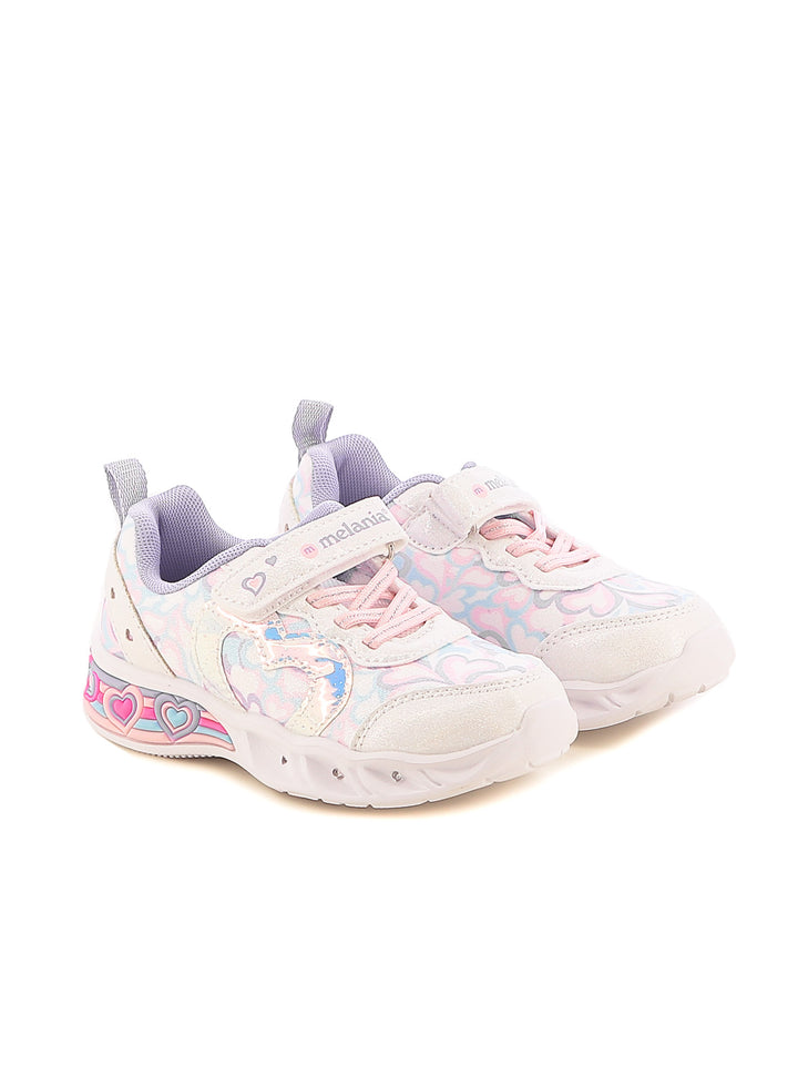 Sneakers con luci bambina MELANIA M2542 lilla viola | Costa Superstore