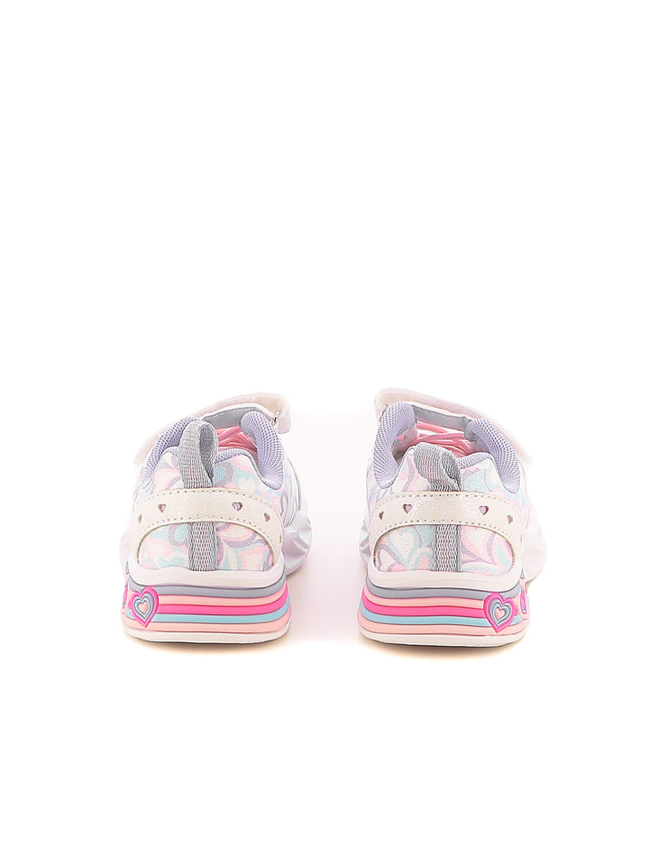 Sneakers con luci bambina MELANIA M2542 lilla viola | Costa Superstore