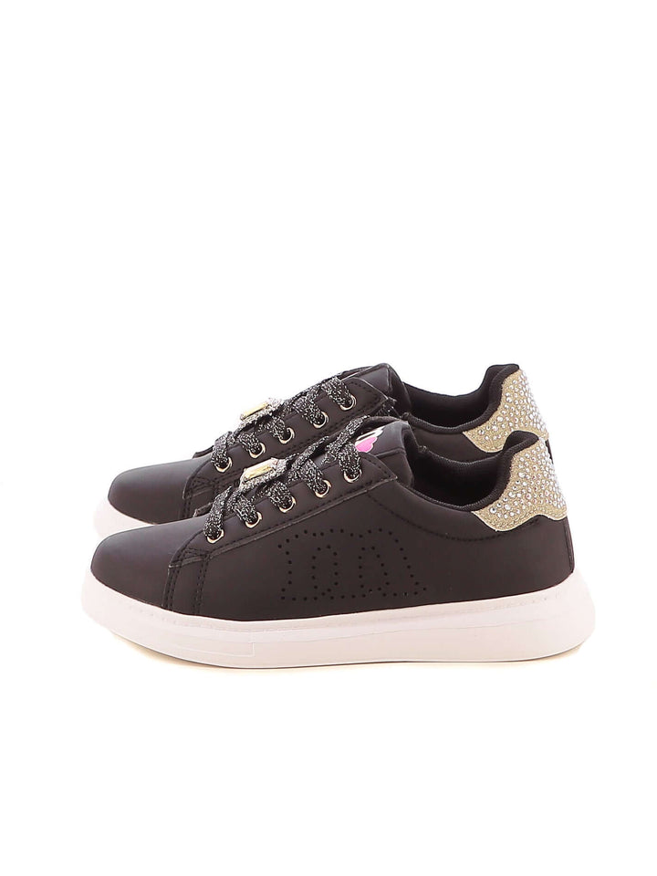 Sneakers stringate bambina MELANIA M2546 nero | Costa Superstore