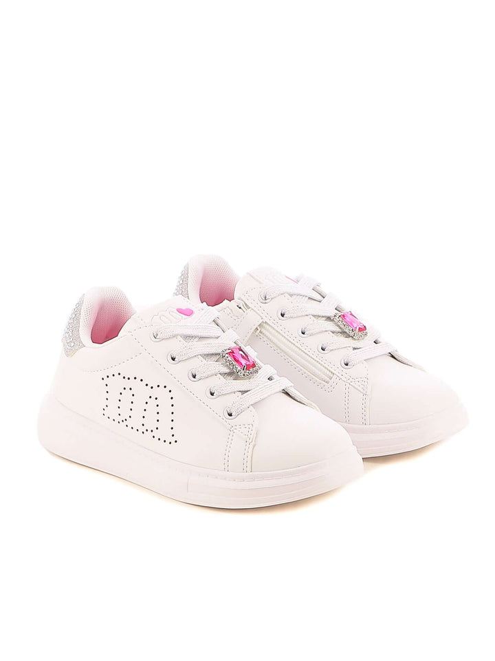 Sneakers stringate bambina MELANIA M2546 bianco | Costa Superstore