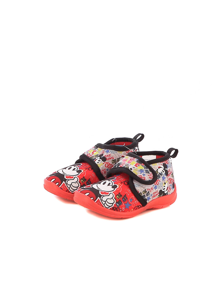 Pantofole chiuse bambino MICKEY D2010376T rosso | Costa Superstore