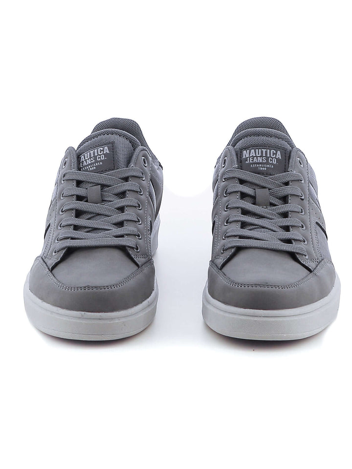 Sneakers stringate uomo NAUTICA JEANS NJM424G35 grigio scuro | Costa Superstore