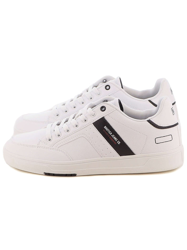 Sneakers stringate uomo NAUTICA JEANS NJM424G56 bianco | Costa Superstore