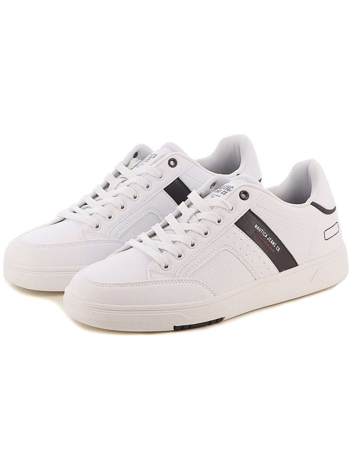 Sneakers stringate uomo NAUTICA JEANS NJM424G56 bianco | Costa Superstore