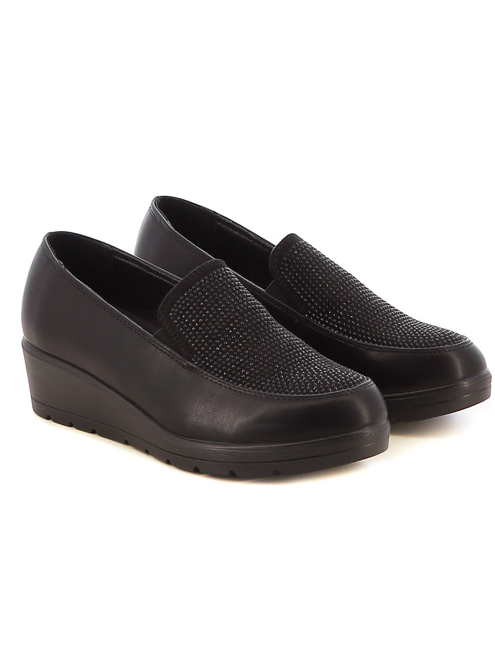 Mocassini donna RANYA 6Y37-12 nero | Costa Superstore