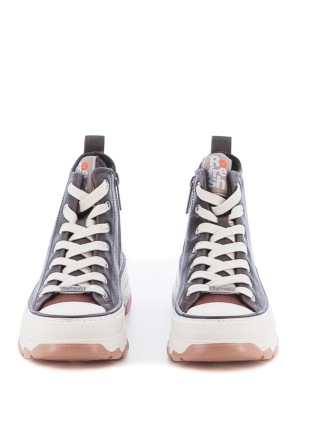 Sneakers a collo alto donna REFRESH 172318 marrone | Costa Superstore