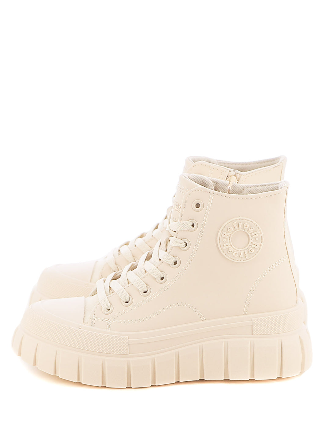 Sneakers a collo alto donna REFRESH 172359 beige scuro | Costa Superstore