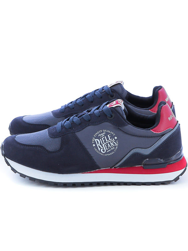 Sneakers stringate uomo RIFLE RFM423H00 blu | Costa Superstore