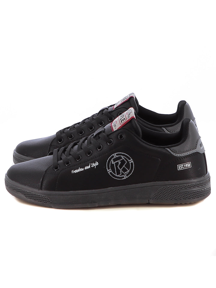 Sneakers stringate uomo RIFLE RFM424H45 nero | Costa Superstore