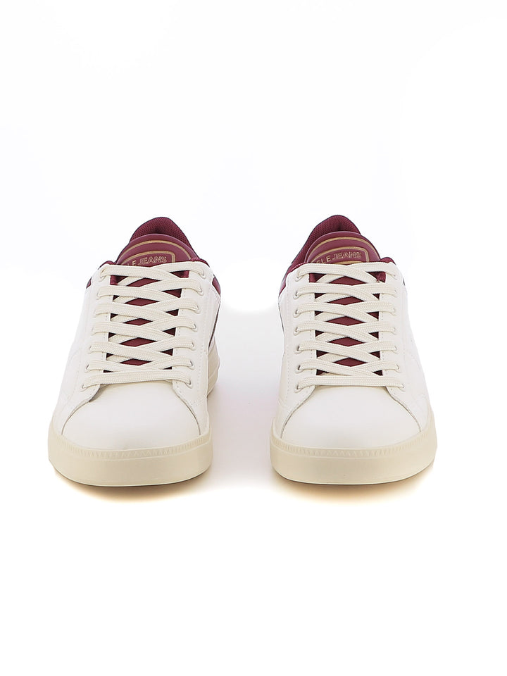 Sneakers stringate uomo RIFLE RFM424H60 bianco rosso | Costa Superstore