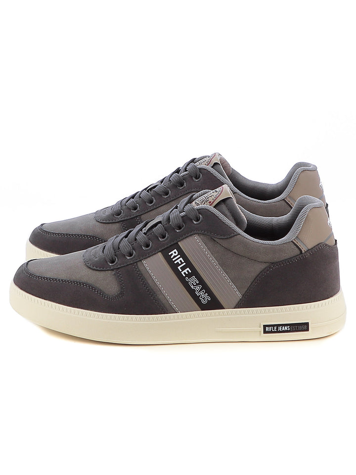 Sneakers stringate uomo RIFLE RFM424H65 grigio scuro | Costa Superstore