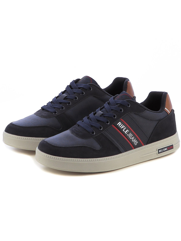 Sneakers stringate uomo RIFLE RFM424H65 blu | Costa Superstore