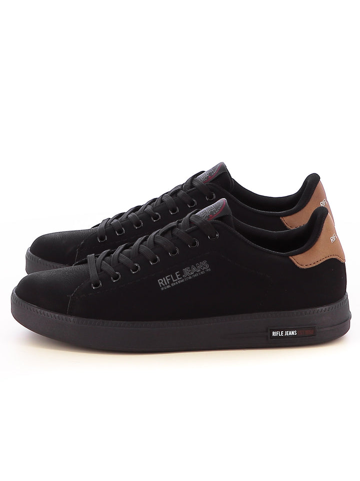 Sneakers stringate uomo RIFLE RFM424H90 nero | Costa Superstore