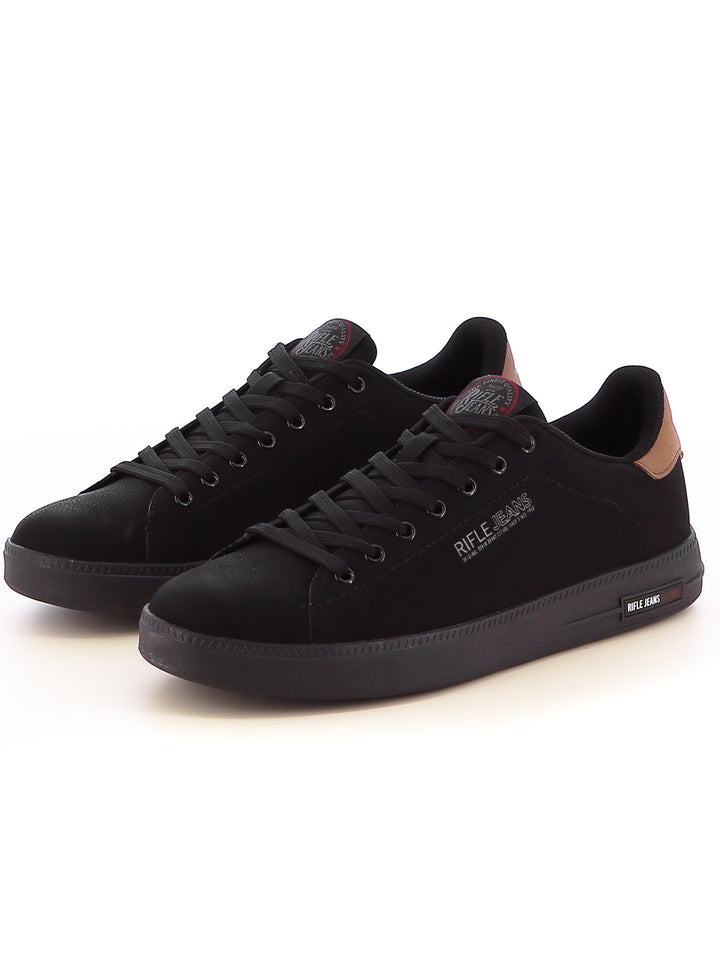 Sneakers stringate uomo RIFLE RFM424H90 nero | Costa Superstore