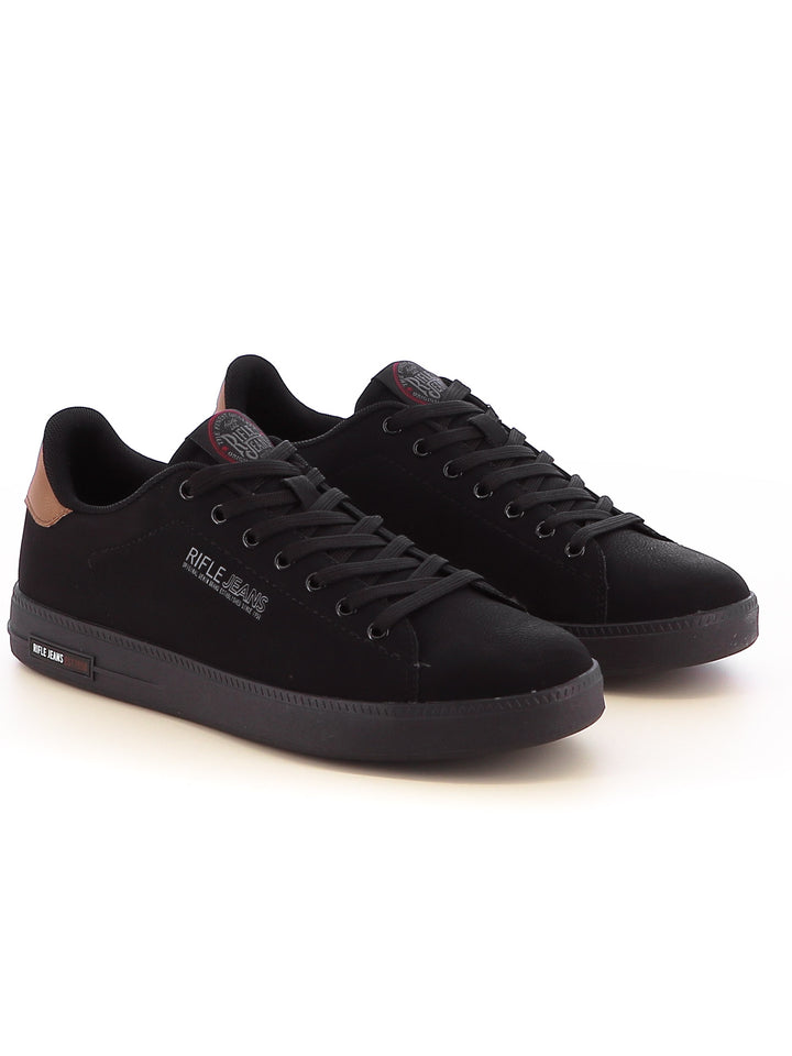 Sneakers stringate uomo RIFLE RFM424H90 nero | Costa Superstore