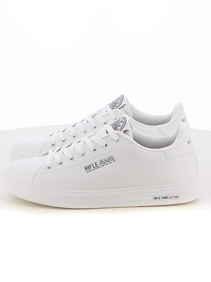 Sneakers stringate uomo RIFLE RFM424H90 bianco | Costa Superstore