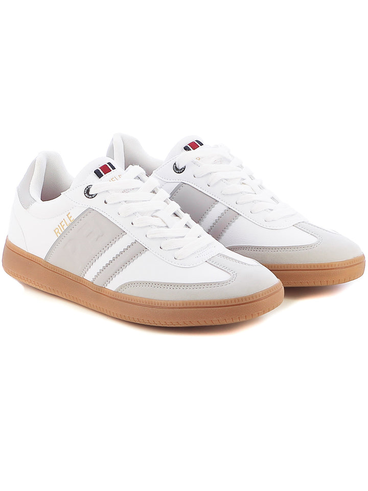 Sneakers stringate uomo RIFLE RFM426H10 bianco | Costa Superstore