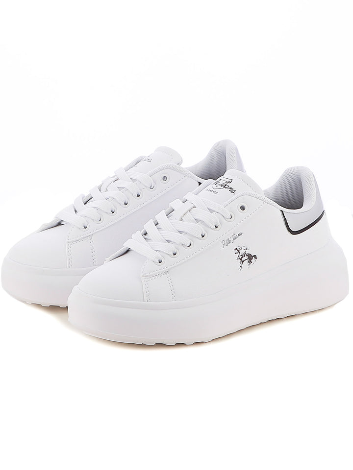 Sneakers stringate donna RIFLE RFW424H00 bianco | Costa Superstore