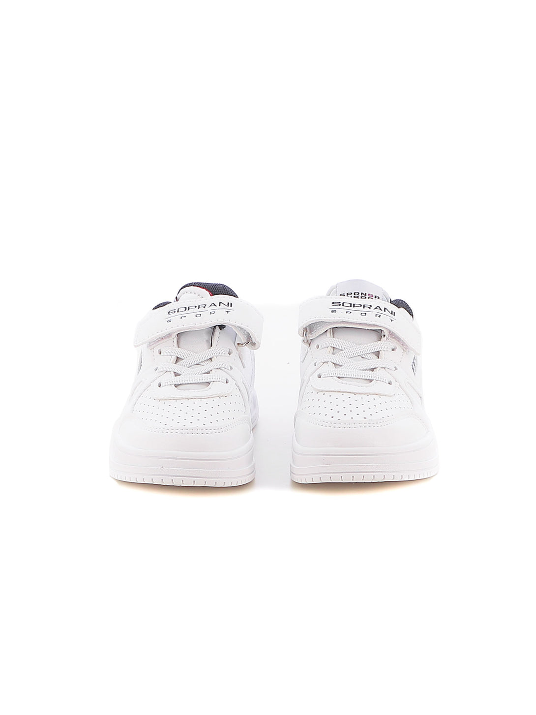 Sneakers con strappi bambino SOPRANI SPORT SPK424R03A bianco blu | Costa Superstore