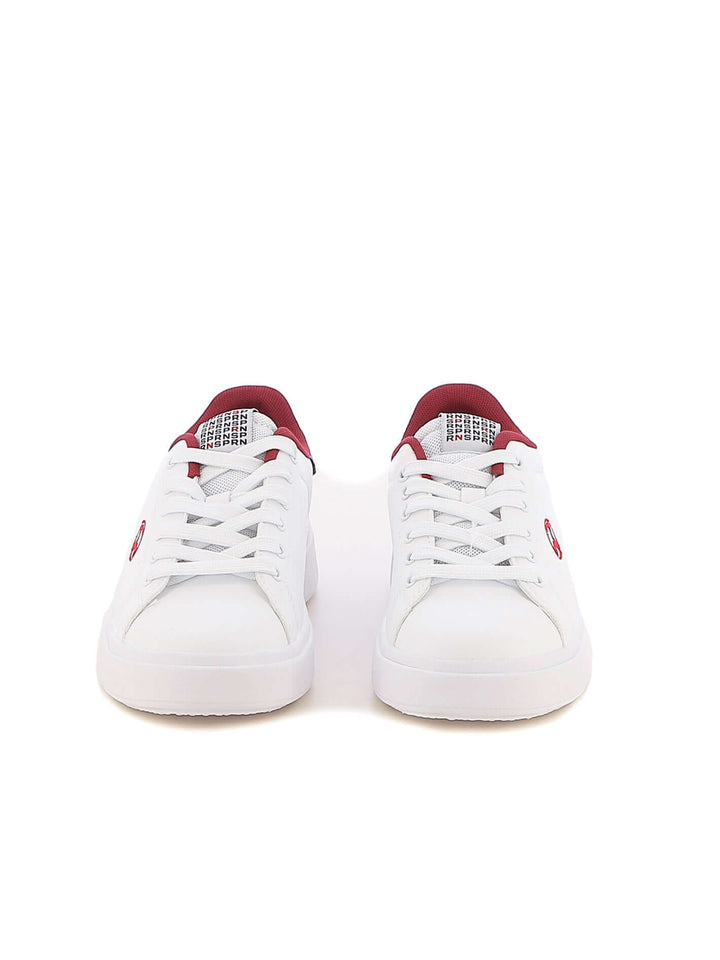 Sneakers stringate bambino SOPRANI SPORT SPK424R30C bianco blu | Costa Superstore