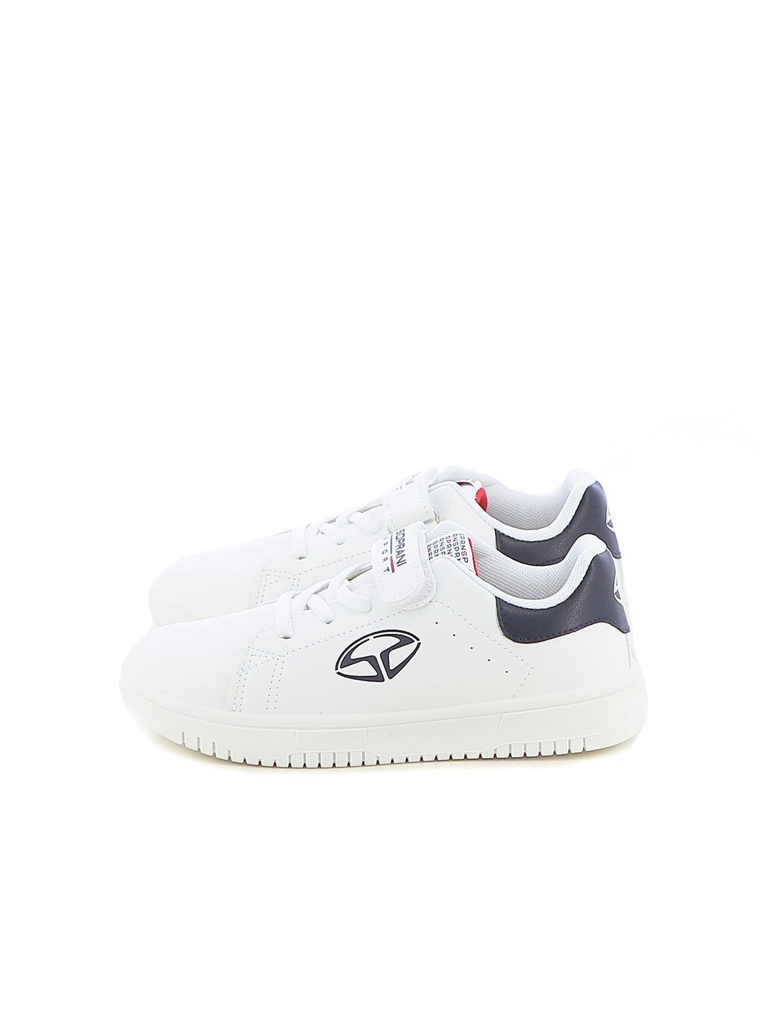 Sneakers con strappi bambino SOPRANI SPORT SPK426R60B bianco blu | Costa Superstore