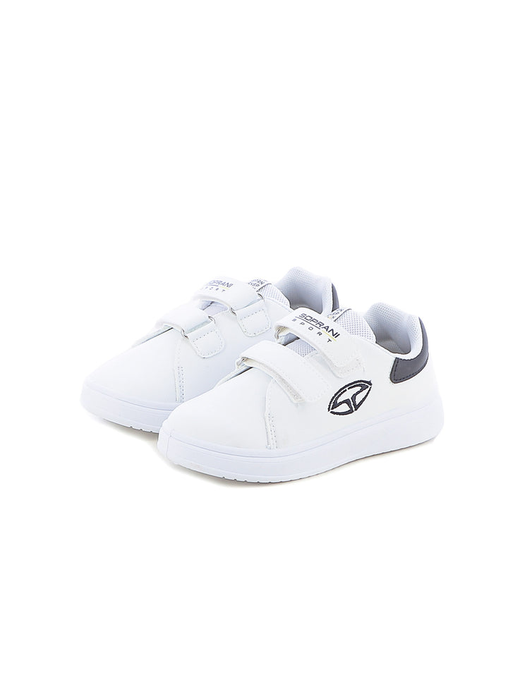 Sneakers con strappi bambino SOPRANI SPORT SPK426R84A bianco blu | Costa Superstore