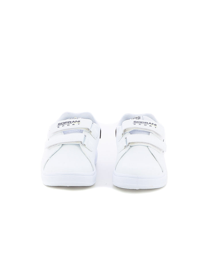 Sneakers con strappi bambino SOPRANI SPORT SPK426R84A bianco blu | Costa Superstore