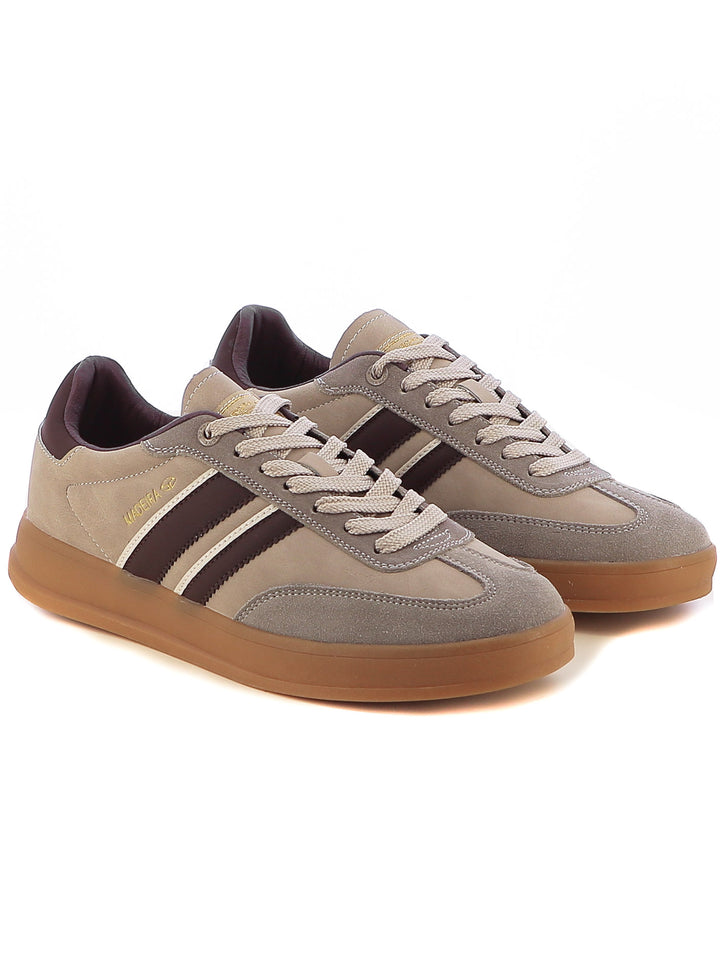 Sneakers stringate uomo SOPRANI SPORT SPM424R29 beige scuro | Costa Superstore