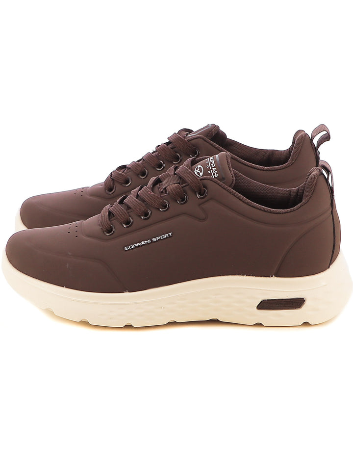 Sneakers stringate uomo SOPRANI SPORT SPM426R06 marrone | Costa Superstore