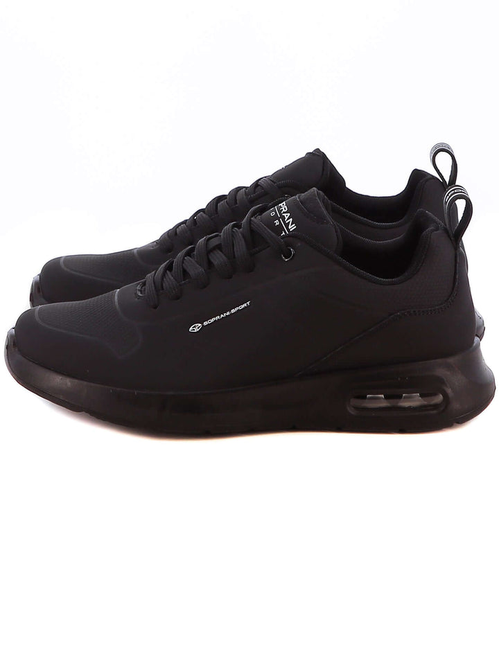 Sneakers stringate uomo SOPRANI SPORT SPM426R10 nero | Costa Superstore