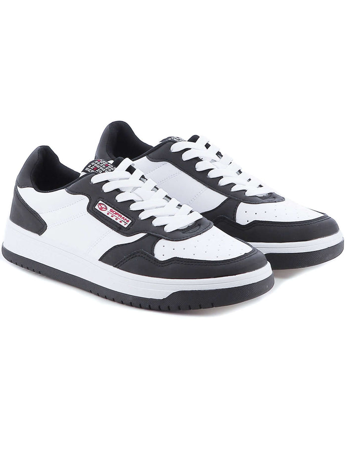 Sneakers stringate uomo SOPRANI SPORT SPM427R15 nero bianco | Costa Superstore