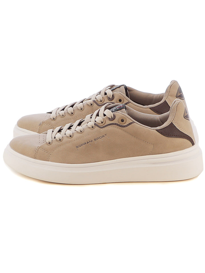 Sneakers stringate uomo SOPRANI SPORT SPM428R04 beige scuro | Costa Superstore