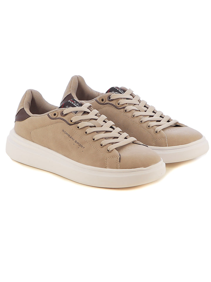 Sneakers stringate uomo SOPRANI SPORT SPM428R04 beige scuro | Costa Superstore