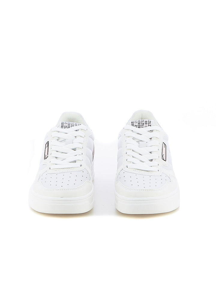 Sneakers stringate donna SOPRANI SPORT SPW427R15 bianco oro | Costa Superstore